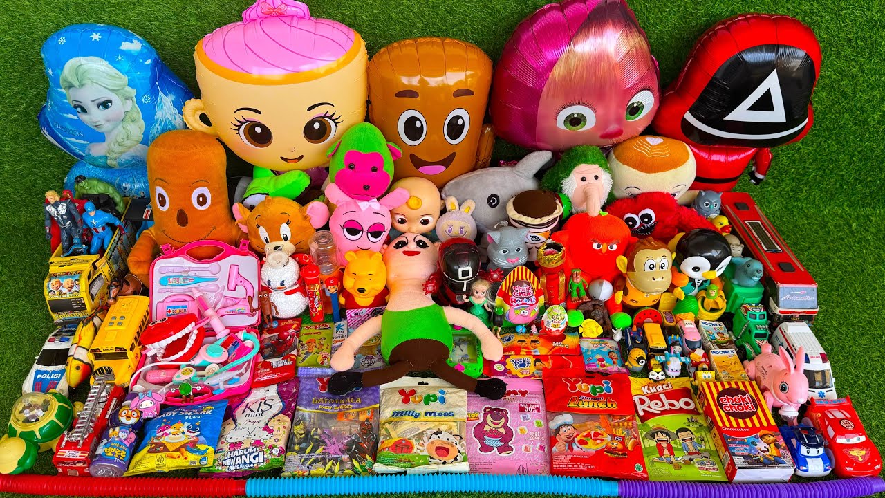 Hunting Es Krim Masak Masakan Dokteran Permen Yupi Baby Shark Marsha and The Bear Bebek Ikan Koi 224