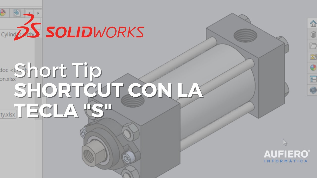 Short Tip Solidworks: Shortcut con tecla 