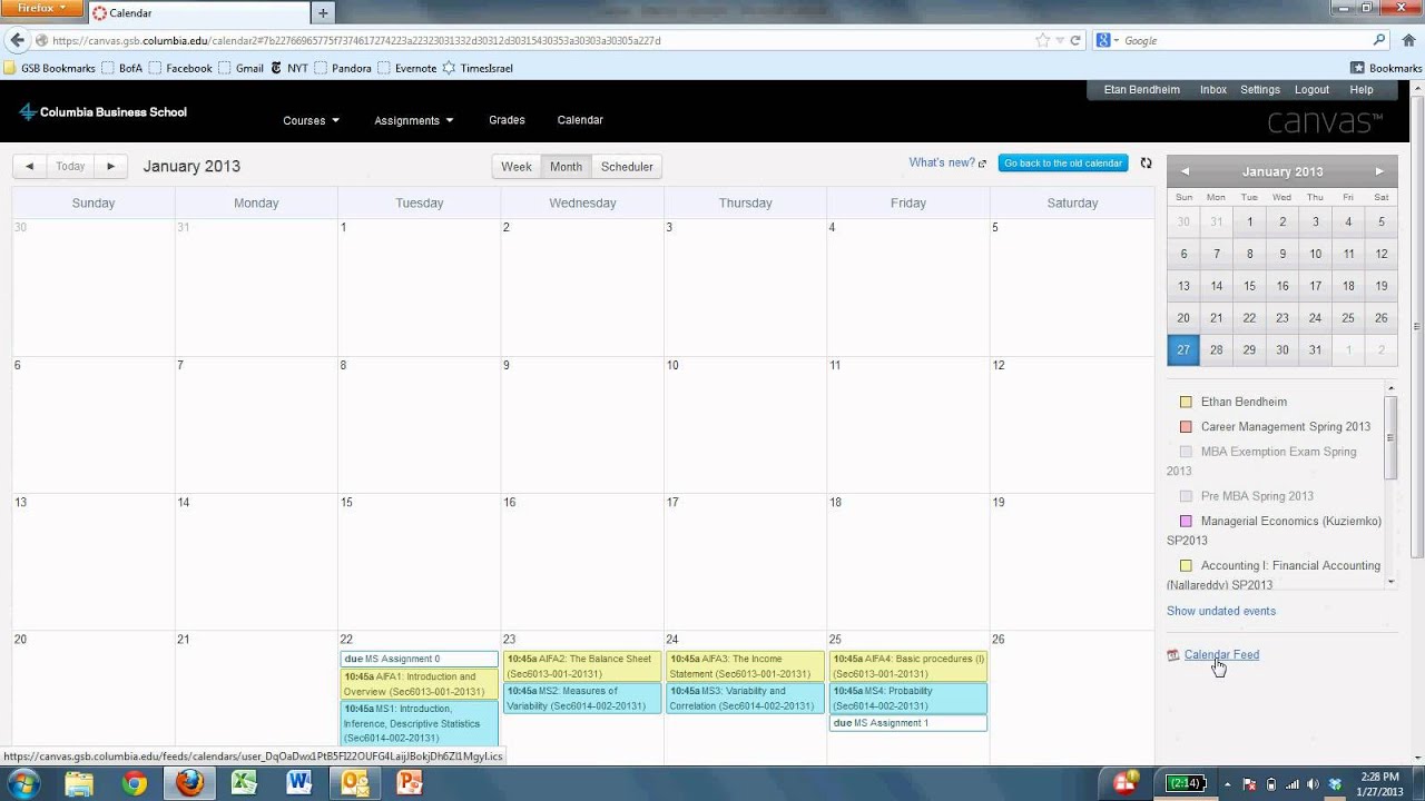 How To Import Canvas Calendar To Outlook YouTube How To Import Canvas Calendar To Outlook YouTube