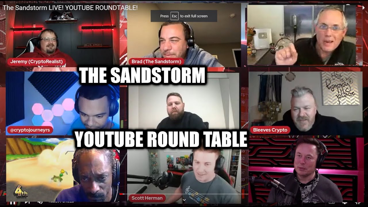 Bleeves, Austin Hilton, Rodney @ My Crypto Journey, Scott Herman, Crypto Tay, Auzsome Austin? OMG!