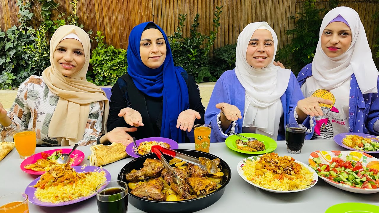 روتينا المسائي بلمزرعة اجواء بتجنن عيشوها معنا🙈🌹