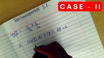NON - HOMOGENEOUS DIFFERENTIAL EQUATION | CASE - 2 | ENGINEERING MATHEMATICS 2