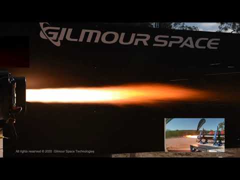 Gilmour Space achieves record 110-second hybrid engine test fire
