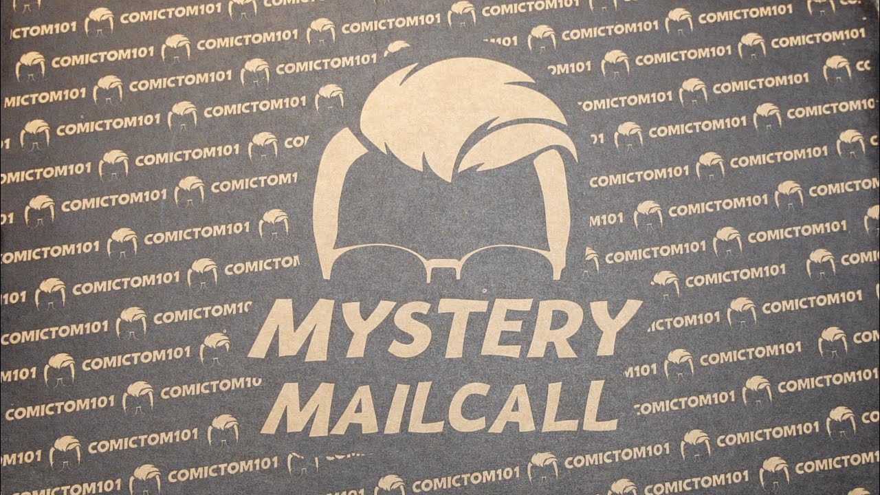 Busting open the COMICTOM101 August 2022 Mystery Mail Call Comic Box