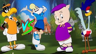 DAFFY DUCK VS LOLA BUNNY, PORKY PIG, ROAD RUNNER - GOLF - Looney Tunes: Wacky World of Sports screenshot 4