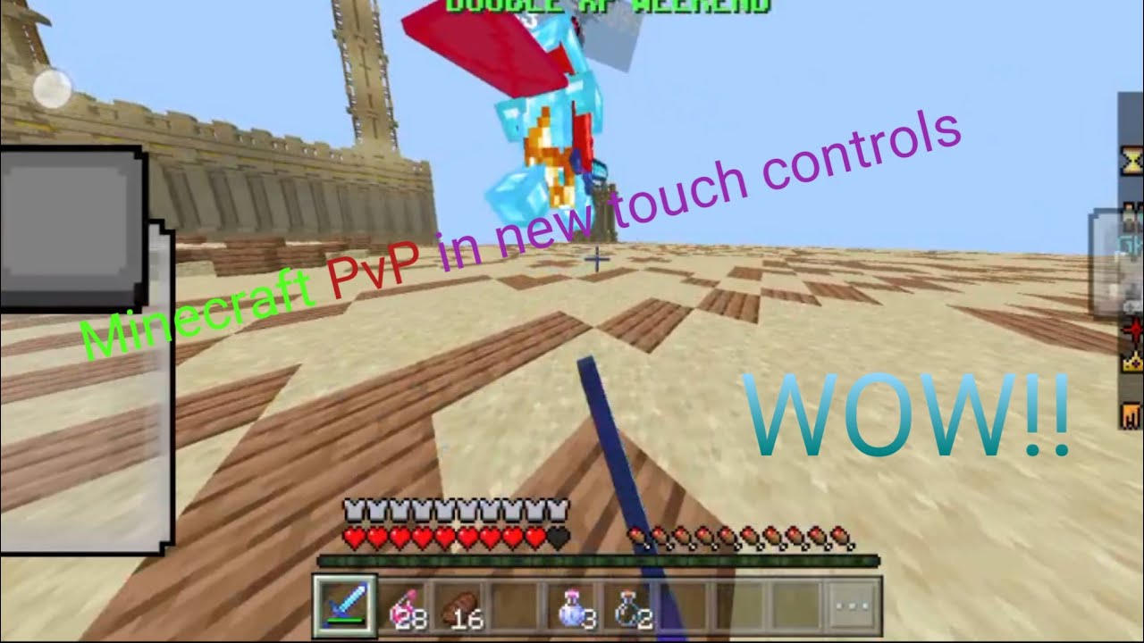 New PVP GOD of new touch controls || Minecraft PvP Montage || The ...
