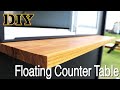 【DIY】Floating Cafe Counter｜カフェのようなカウンターテーブル#76