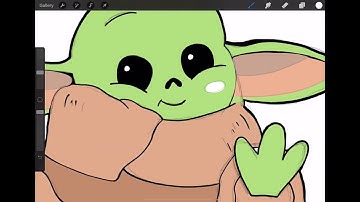 Baby Yoda Draw Along Tutorial (Part 2)