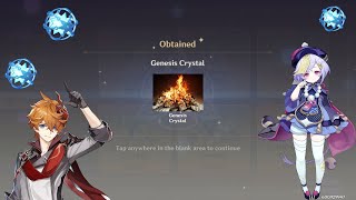 Standard wish summon video (Genshin Impact)