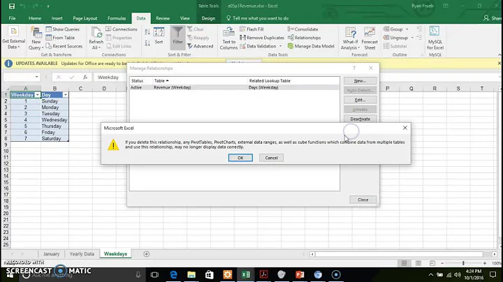 Chapter 5 - Subtotals & PivotTables-Data Modeling/PivotChart