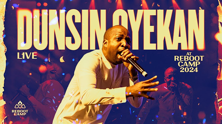 DUNSIN OYEKAN'S MINISTRATION BROUGHT HEAVEN DOWN AT REBOOT CAMP 2024 @DunsinOyekan