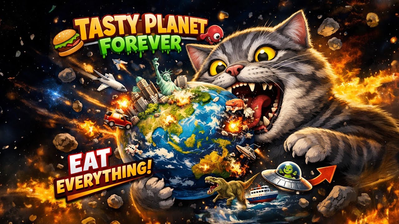 This Cat Digest Everything | Tasty Planet Forever Gameplay with Funny Voice Over 