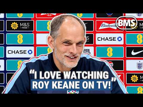 TUCHEL: “I LOVE WATCHING ROY KEANE ON TV!” 👏 England v Czech Republic 🏆 Nations League