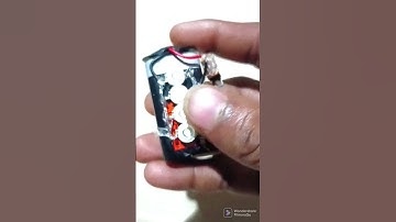 9 volt battery 4LED light #short video