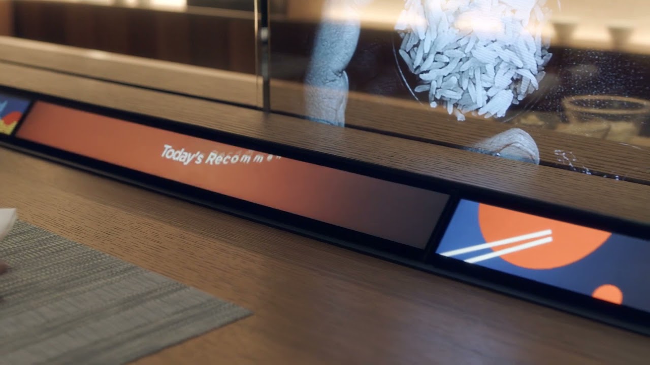 in-TOUCH Stretchディスプレイ | LGディスプレイ タッチパネル