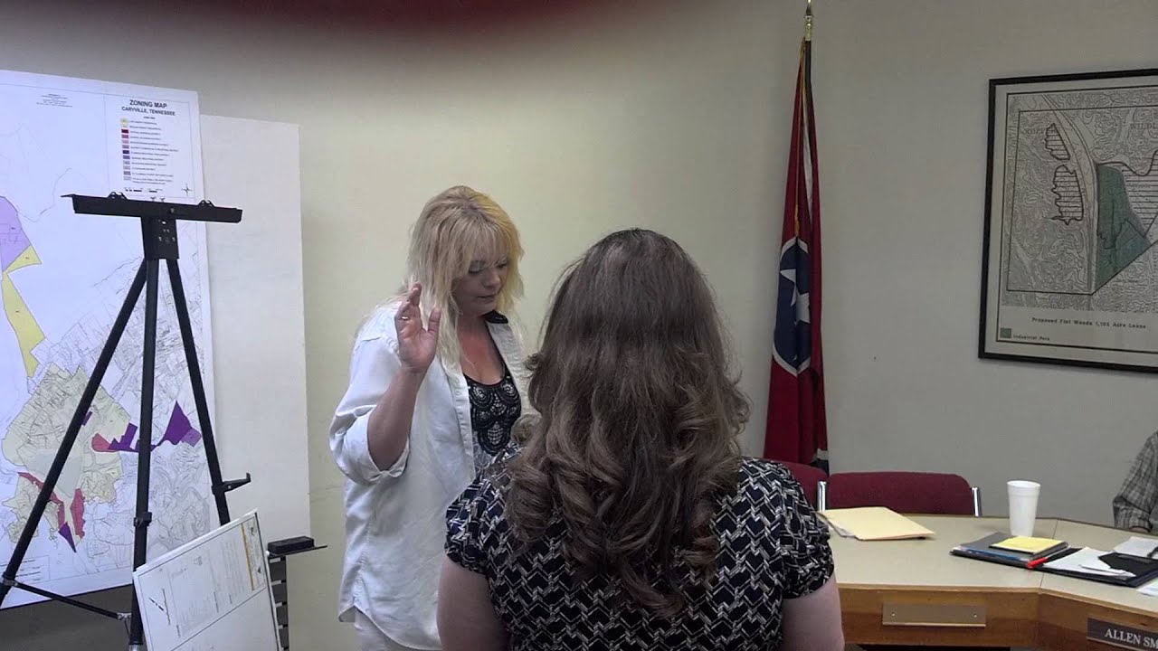 Caryville City Council from YouTube