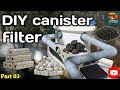 DIY canister filter making සිංහල | Let's make a DIY canister filter🛠️ #DIY #viduufishvlogs 