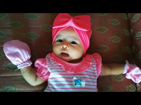 momong bayi perempuan usia 2 bulan - YouTube