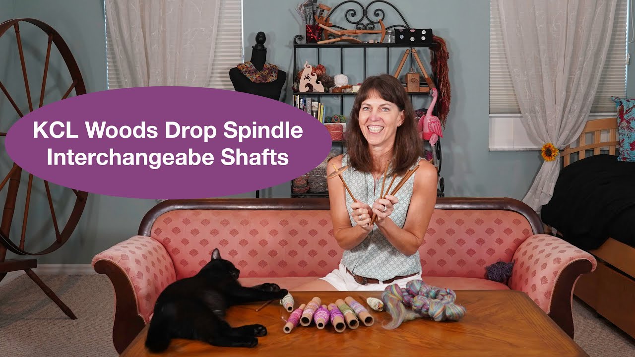 KCL Woods Interchangeable Shafts for Drop Spindles YouTube