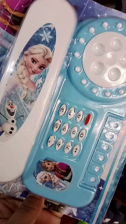 Elsa of Frozen telephone #elsa #frozen #telephone #youtubeshorts