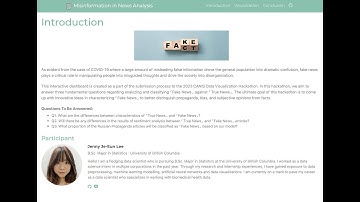 CANIS Data Visualization Hackathon - Misinformation Analysis
