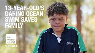 Teen Swims 2+ Miles Off Coast Of Australia To Save Family