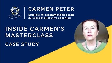 #InsideCarmensMasterclass - EPSO Case Study
