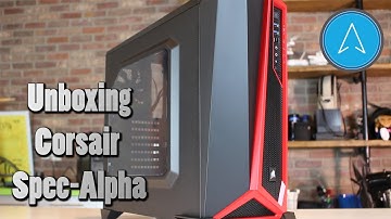 Unboxing Corsair Spec-Alpha Computer Case | NXT Level PC