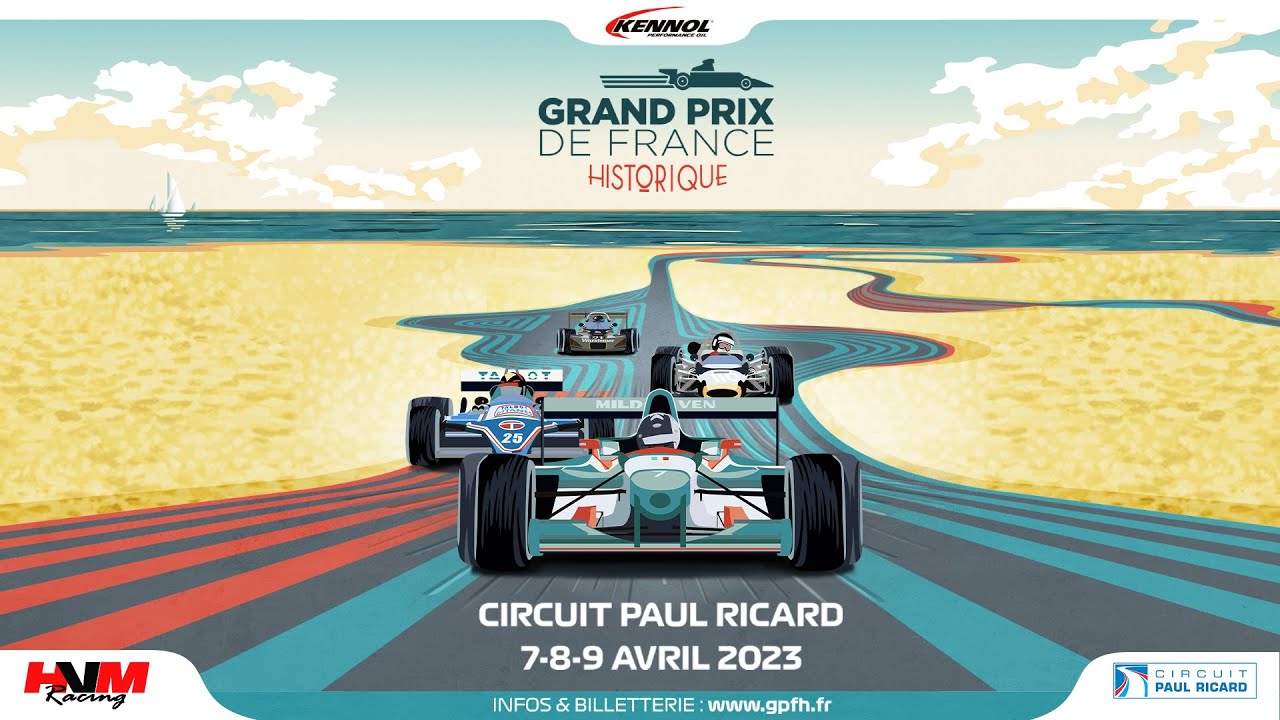 KENNOL Grand Prix de France Historique 2023 Le samedi YouTube