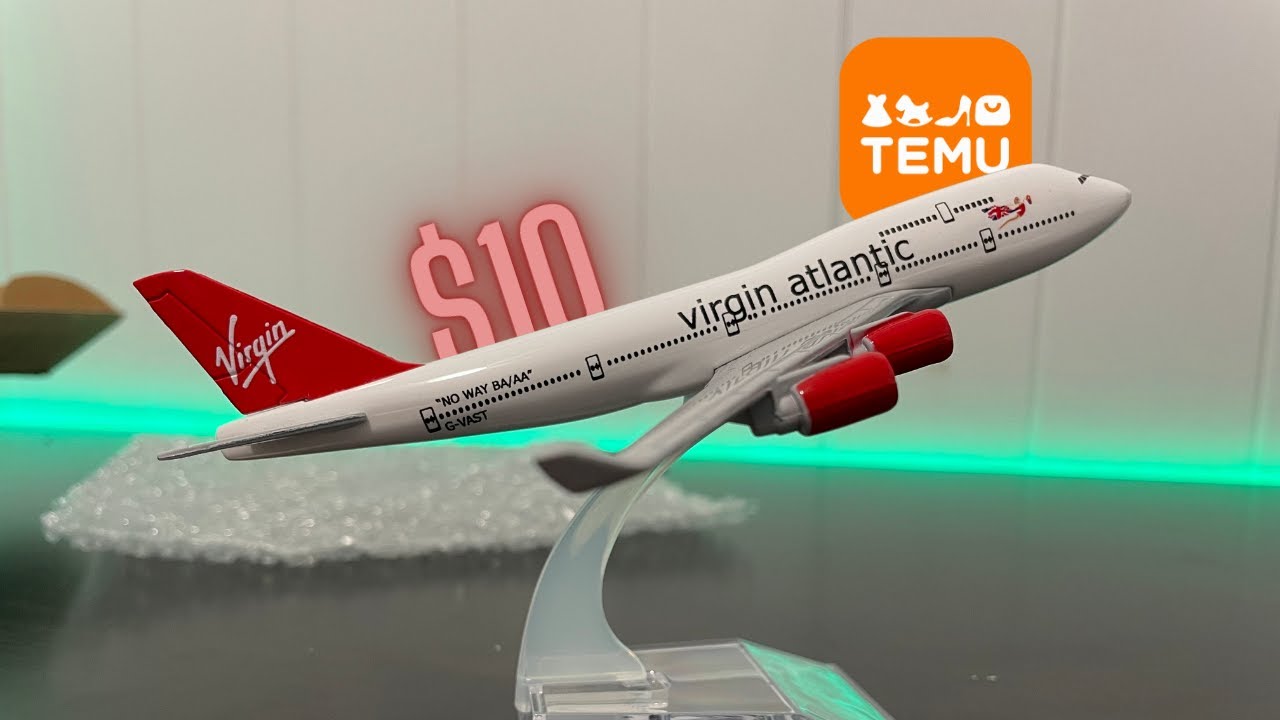 DO NOT buy model planes of temu - YouTube
