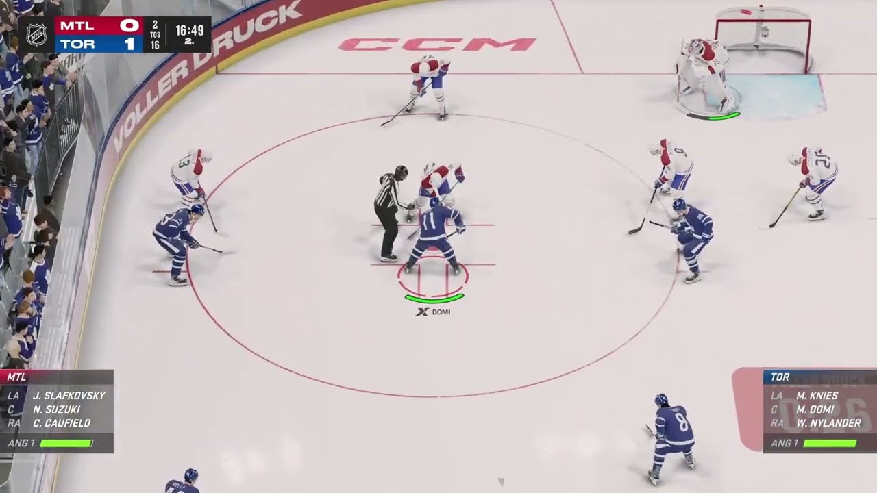 NHL 26 - Face-Off and Goal (xbox series x gameplay)