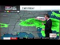 First Alert Forecast: Chilly weekend ahead of warmer days next week