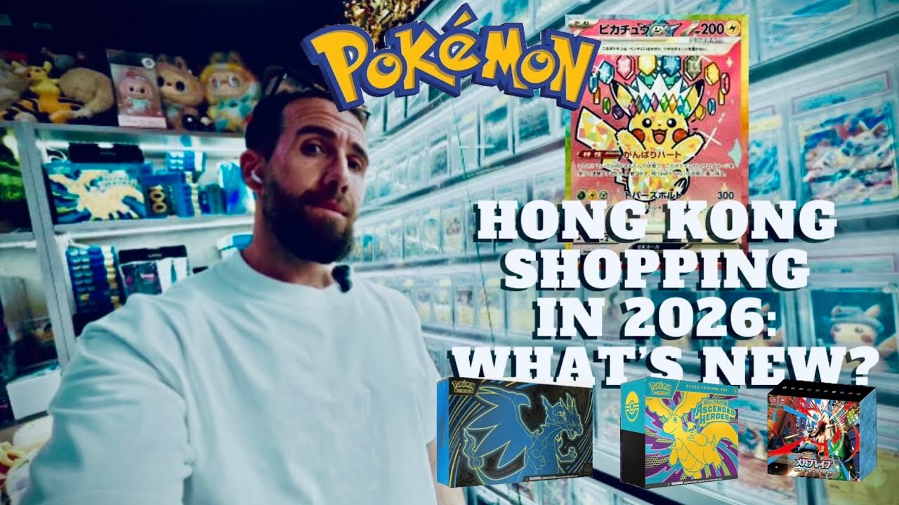 🇭🇰 Back to Pokémon Shopping in Hong Kong | Sino Centre Tour 🧭