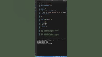 copy assignment operator with array in C++ #cplusplus #cppprogramming