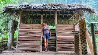 Complete kitchen construction using many different materials  Primitive life skills