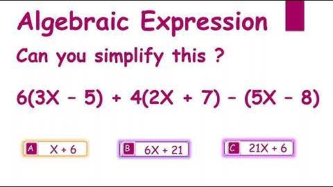 Algebra Made Simple: Solve Any Expression FAST!