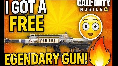 I Got a FREE LEGENDARY GUN in COD Mobile! 😱🔥