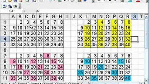 Excel for Math Classes: Sieve of Eratosthenes I