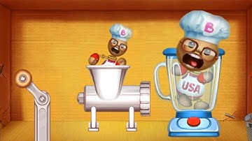 Auto Meat Grinder Vs Buddy USA Blender  | Antistress The Buddy | PewGame 2019 #kickthebuddy