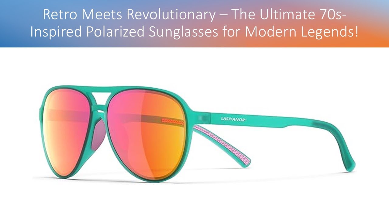 Retro Meets Revolutionary – The Ultimate 70s-Inspired Polarized Sunglasses for Modern Legends!