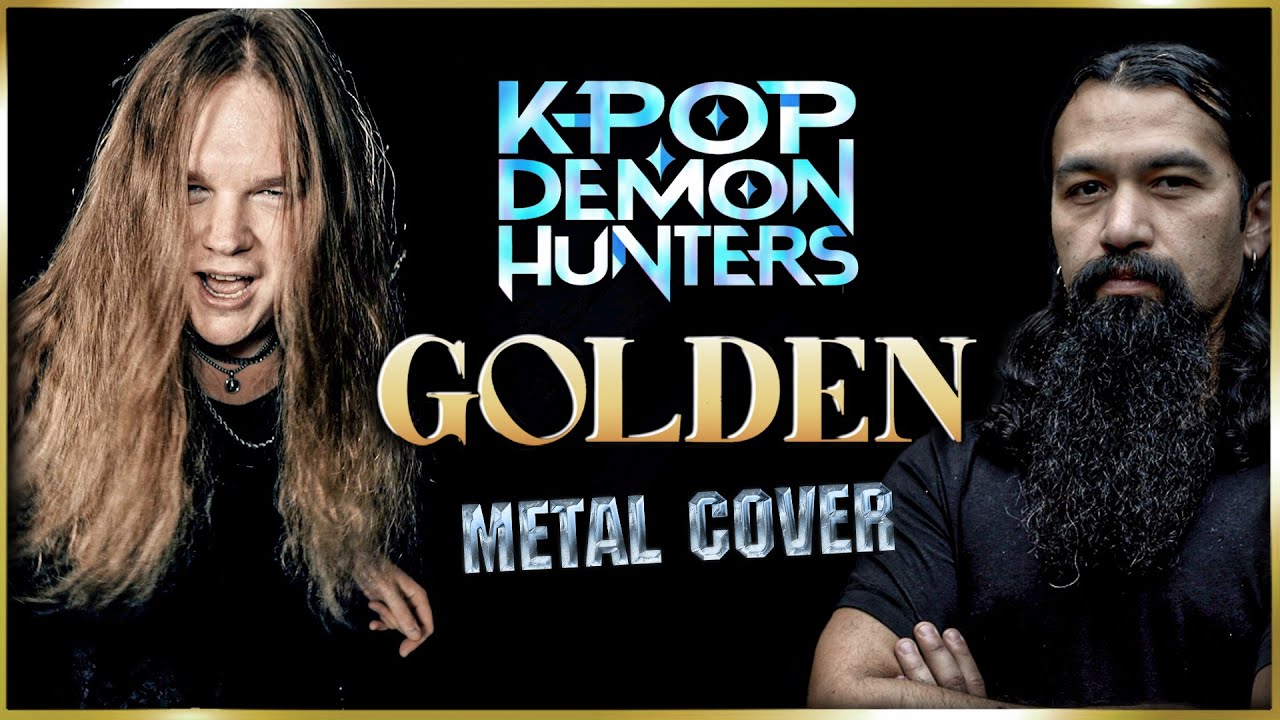 HUNTR/X - "Golden” METAL COVER (feat. Jocke Wallgren from AMON AMARTH) - 황금의