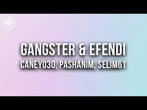 CANEY030 X PASHANIM X SELIM61 - gangster & efendi (Lyric Video)