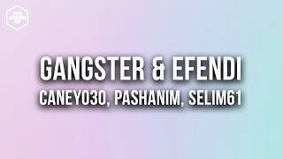 CANEY030 X PASHANIM X SELIM61 - gangster & efendi (Lyric Video)
