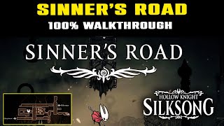 SINNER'S ROAD 100% Walkthrough | Unlock all Secrets Hollow Knight Silksong