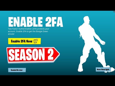 AKO POVOLIT 2FA VO FORTNITE KAPITOLA 3 SEZÓNA 2! (NOVÁ JEDNODUCHÁ METÓDA)