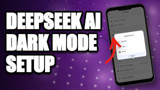 Details DeepSeek AI Dark Mode Setup | How to Turn On DeepSeek AI Dark Theme Guide