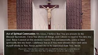 Tuesday Mass: Tuesday of the Fifth Week of Easter