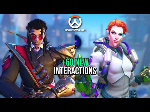 Season 5 - All Doctrine & New Hero Interactions in Overwatch!
