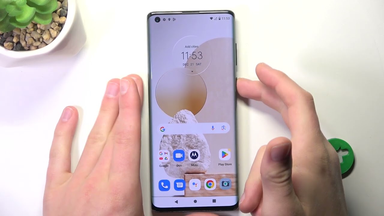 MOTOROLA Edge+ - How to Enable Quick Launch - Access Apps Instantly