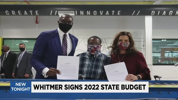 Whitmer signs budget focusing on state’s economy, health care